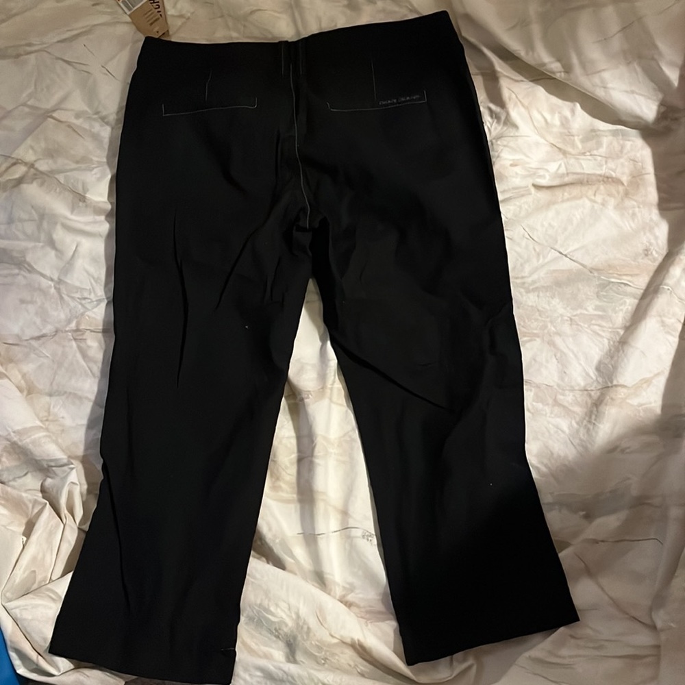 Dkny black cotton Capri Nwt size 7 - Picture 9 of 9
